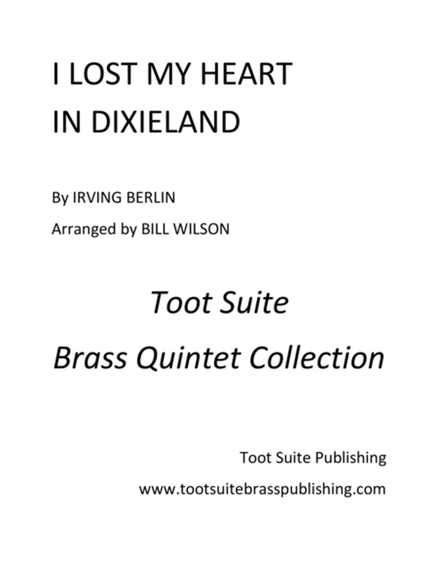 I Lost My Heart In Dixieland image number null
