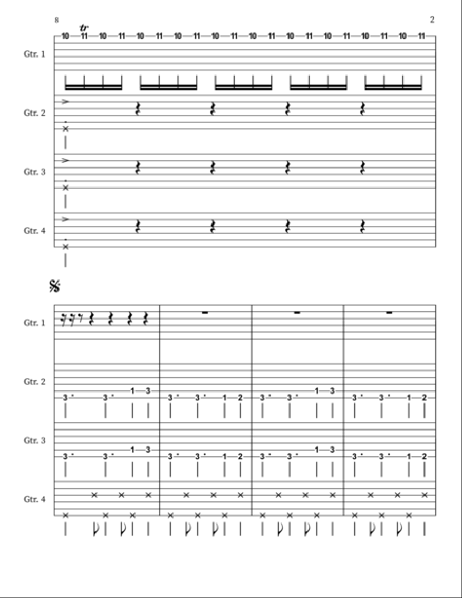 Mission: Impossible Theme (mission Accomplished) Acoustic Guitar scores gallery preview page 2