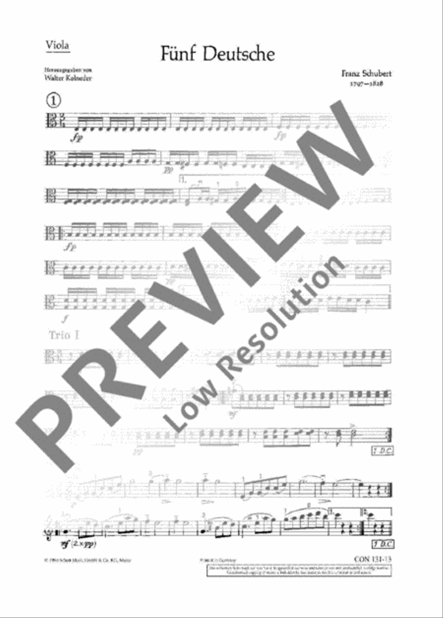 5 Deutsche String Quartet scores gallery preview page 10