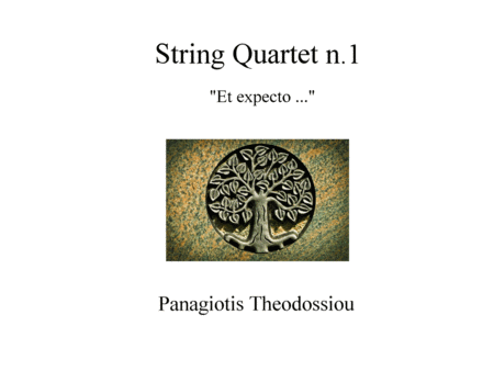 String Quartet n.1 "Et expecto" in memoriam Gyorgi Ligeti image number null