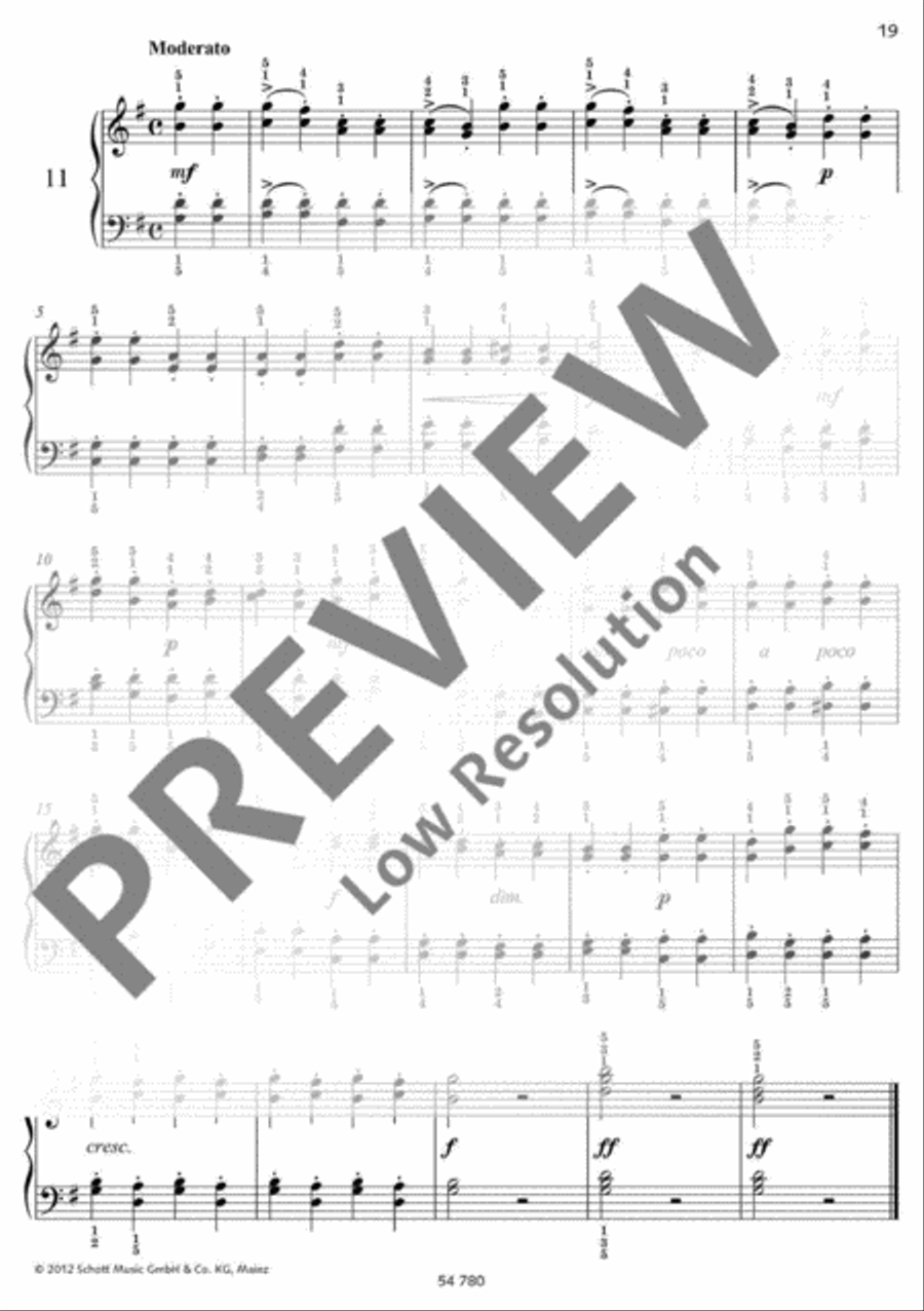 Elementary Studies Piano Method scores gallery preview page 20