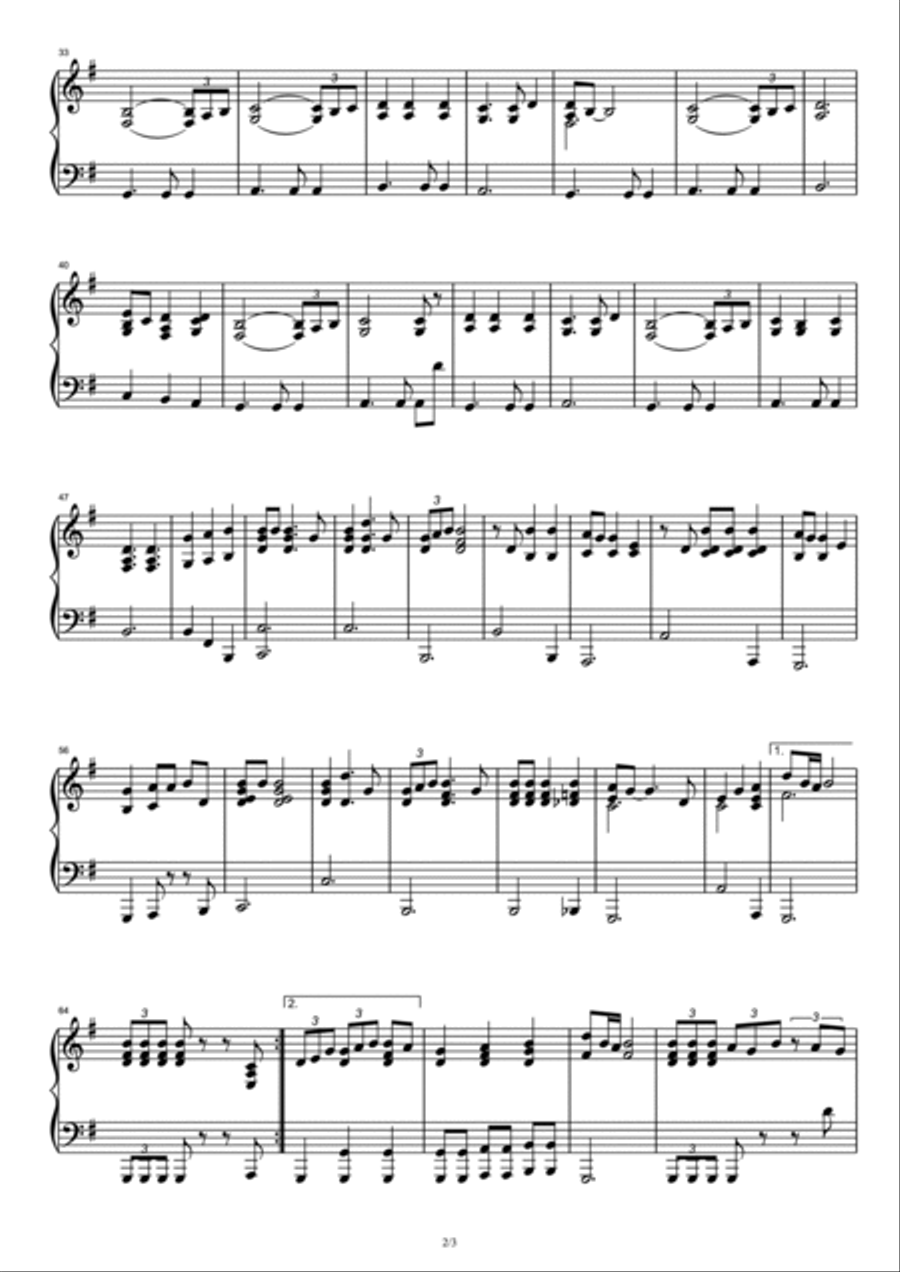 If I Ain't Got You Piano Solo scores gallery preview page 2
