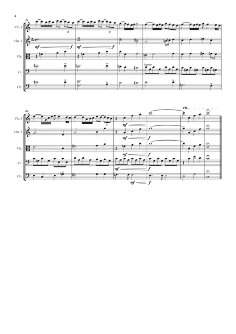 She String Orchestra scores gallery preview page 4
