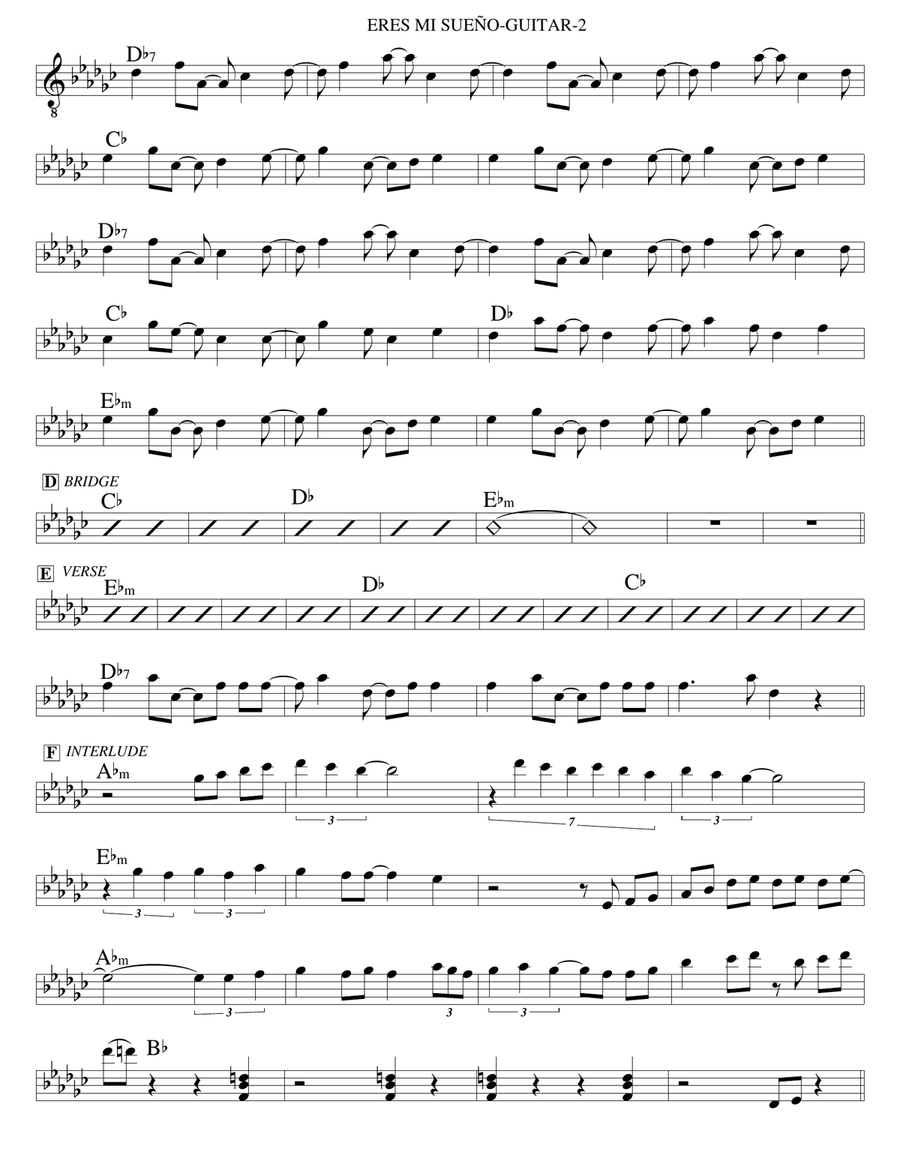 Eres Mi Sue Eres Mi Sue Small Ensemble scores gallery preview page 2