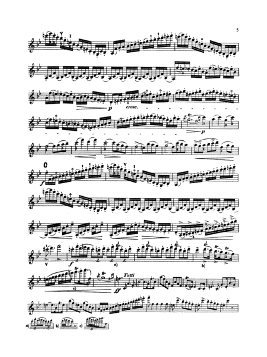 Rode: Concertos Nos. 6 and 7 (Ed. Grünwald) Violin scores gallery preview page 3