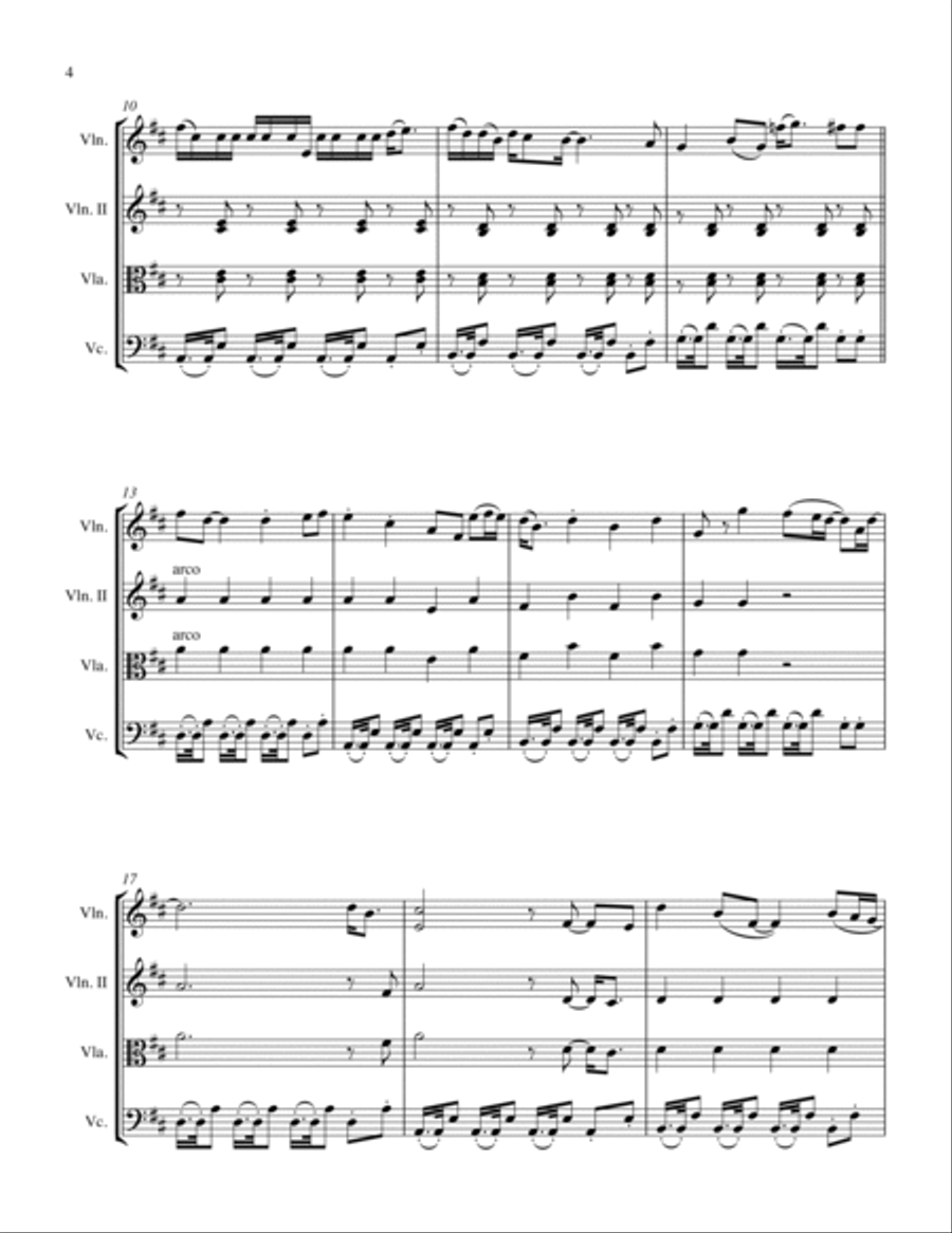 I'm Yours String Trio scores gallery preview page 5