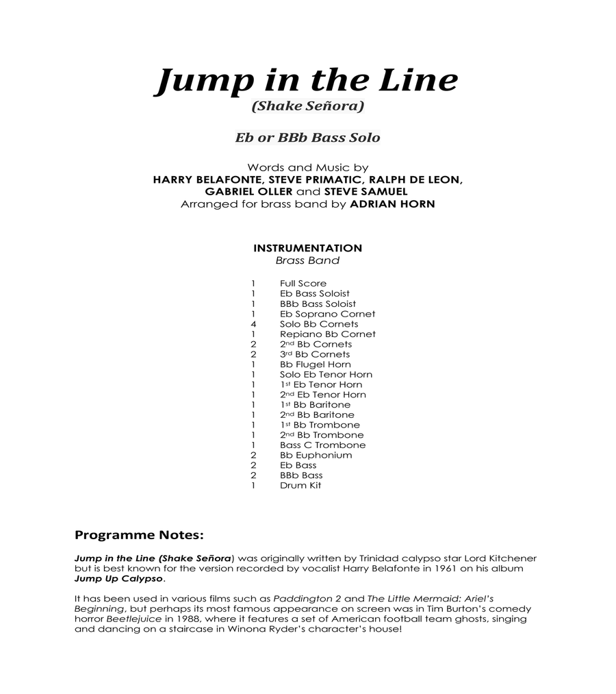 Jump In The Line image number null