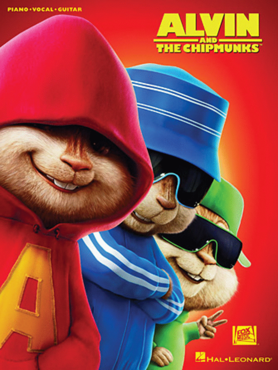 Alvin and the Chipmunks Piano, Vocal, Guitar scores gallery preview page 1