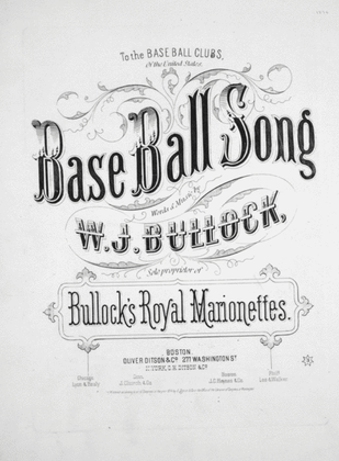 Base Ball Song