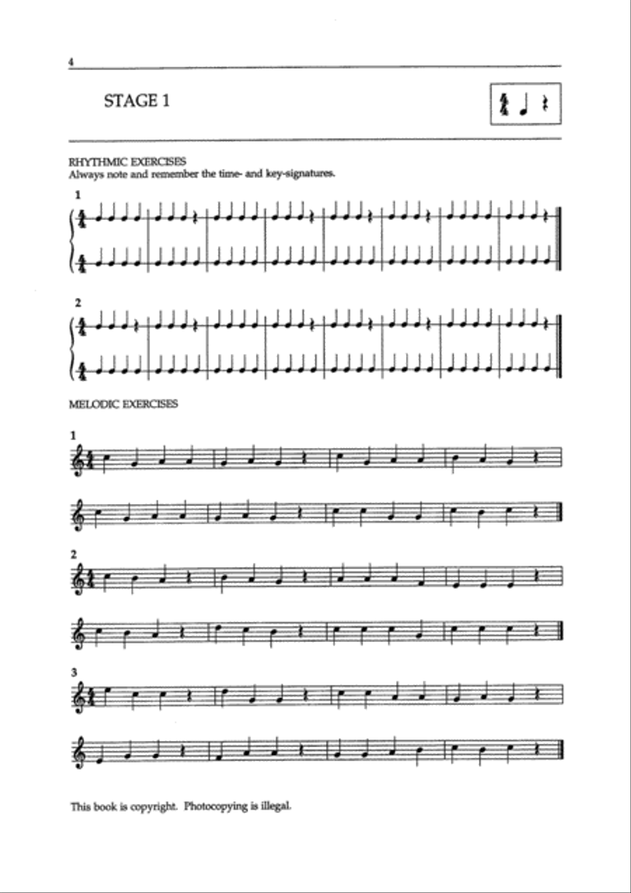 Improve Your Sight-reading! Oboe, Grade 1-3 Oboe scores gallery preview page 2