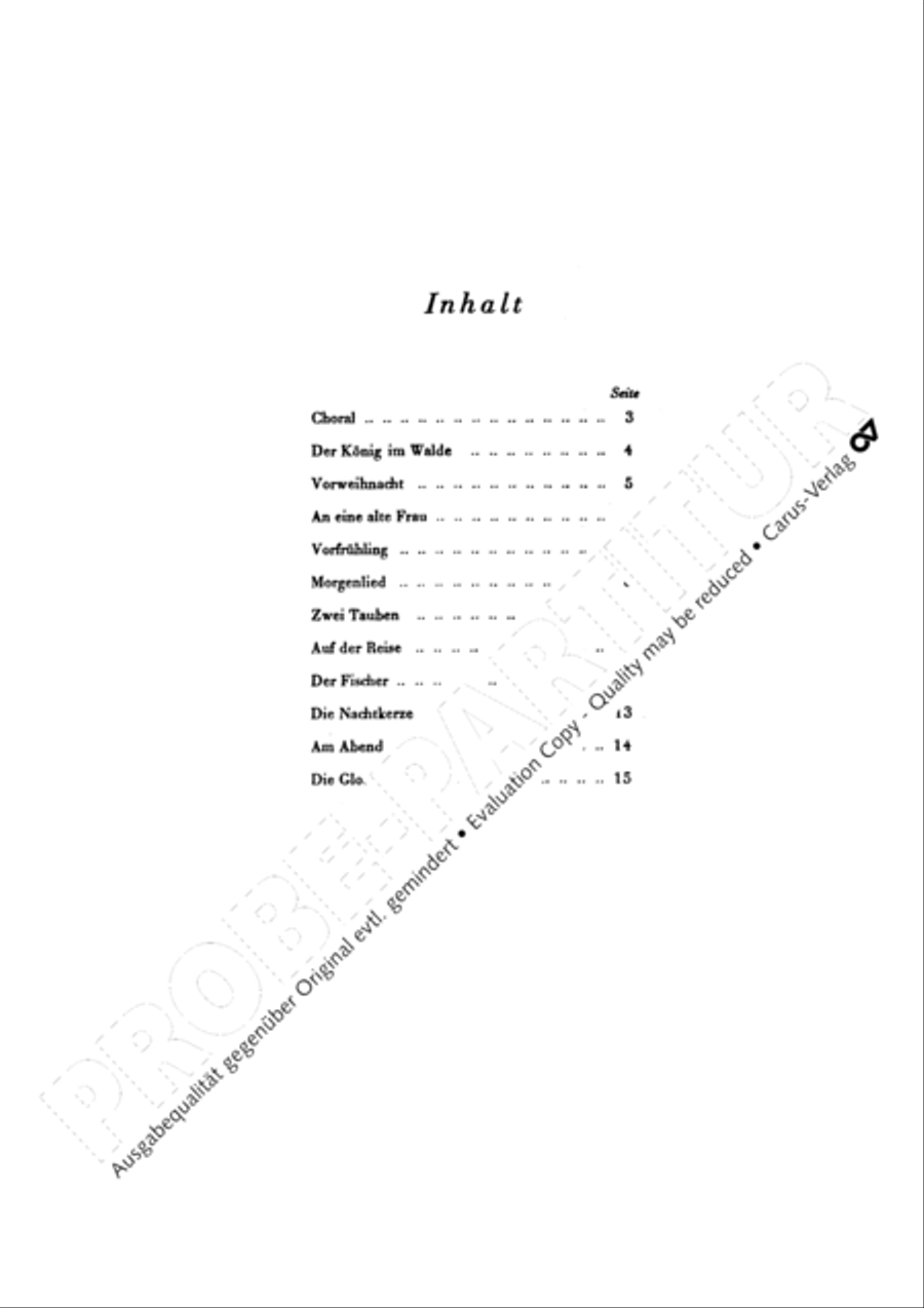 Lieder am Klavier zu singen Choir scores gallery preview page 19