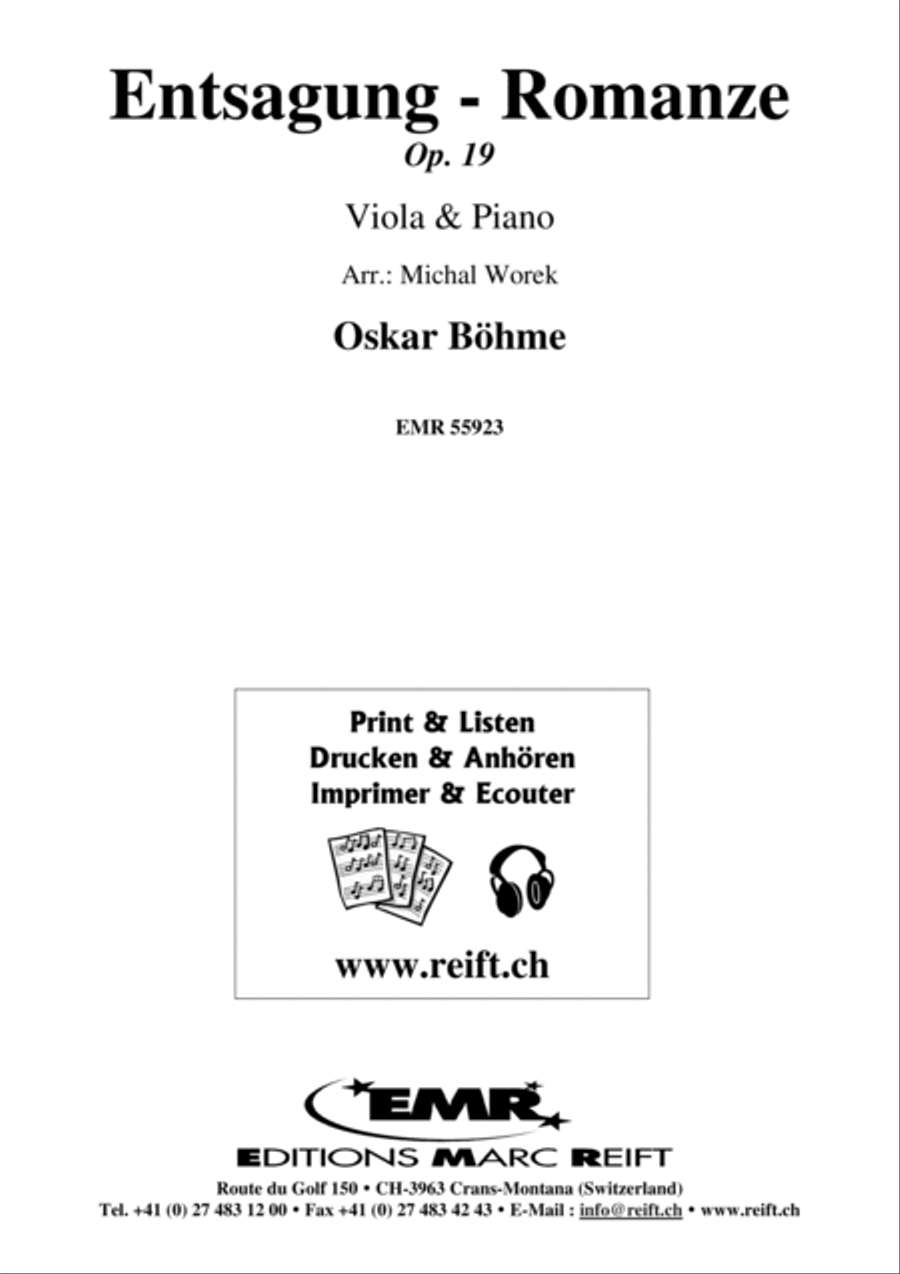 Entsagung - Romanze Entsagung - Romanze Piano Accompaniment scores gallery preview page 2