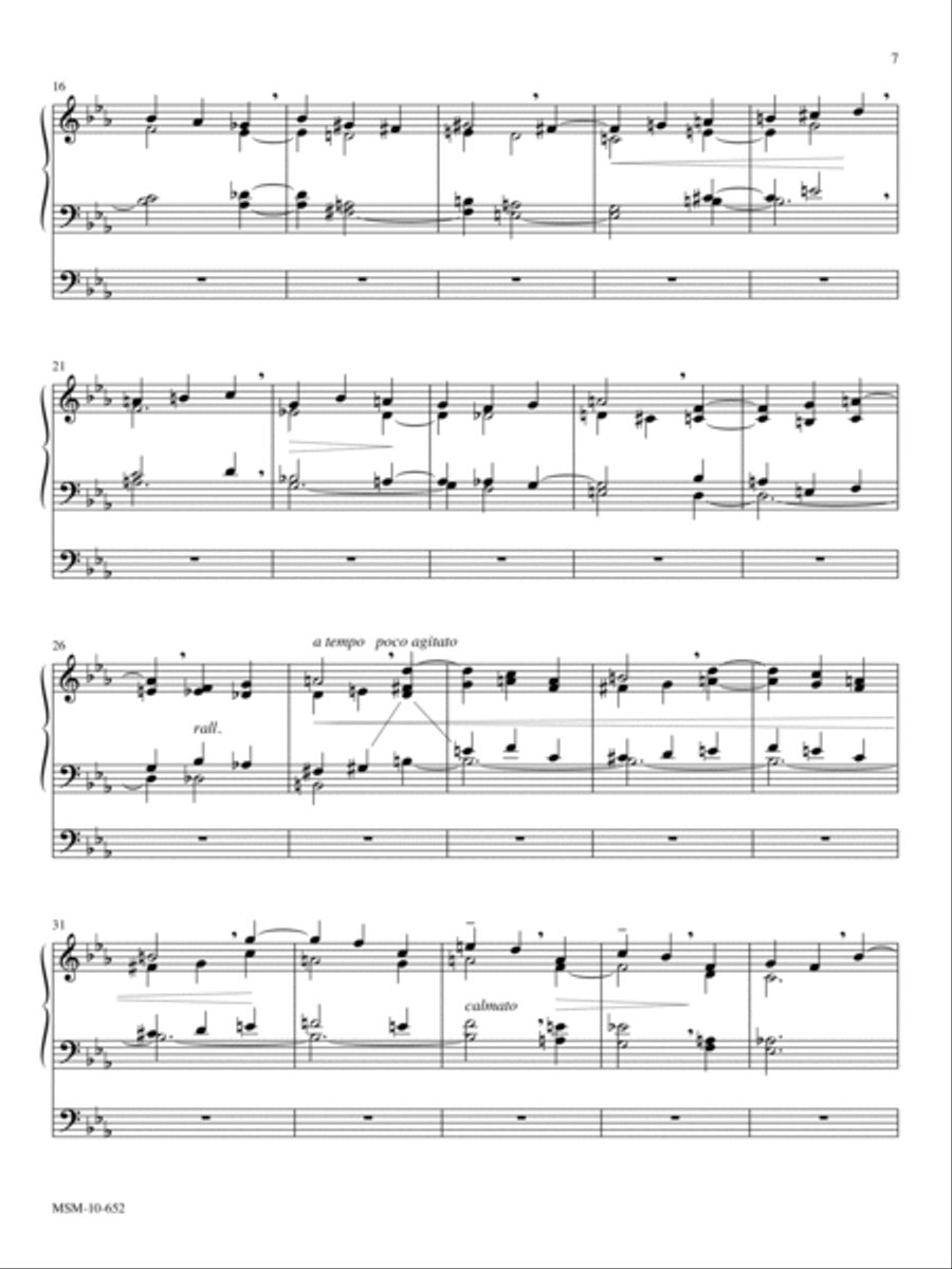Contemplating Grace Organ scores gallery preview page 2