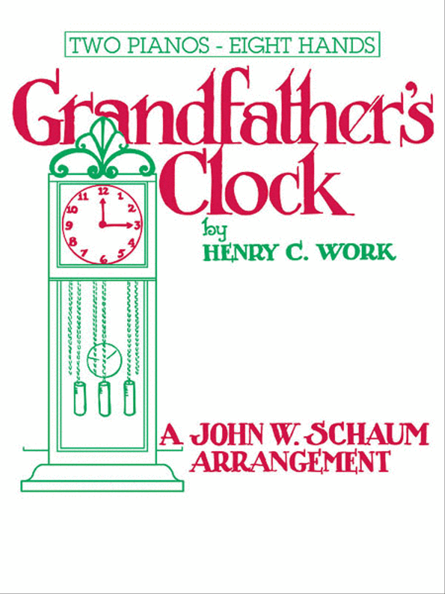 Grandfather's Clock Small Ensemble scores gallery preview page 1
