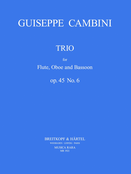 Trio No. 6 Op. 45