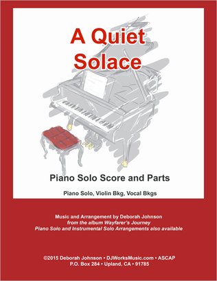 A Quiet Solace Piano Solo Score