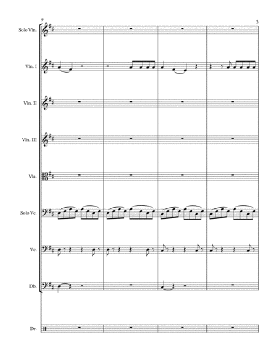 Secrets String Orchestra scores gallery preview page 3