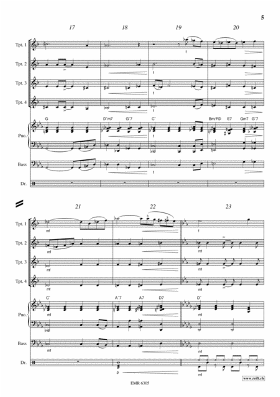 Bess, You Is My Woman Now Trumpet scores gallery preview page 5
