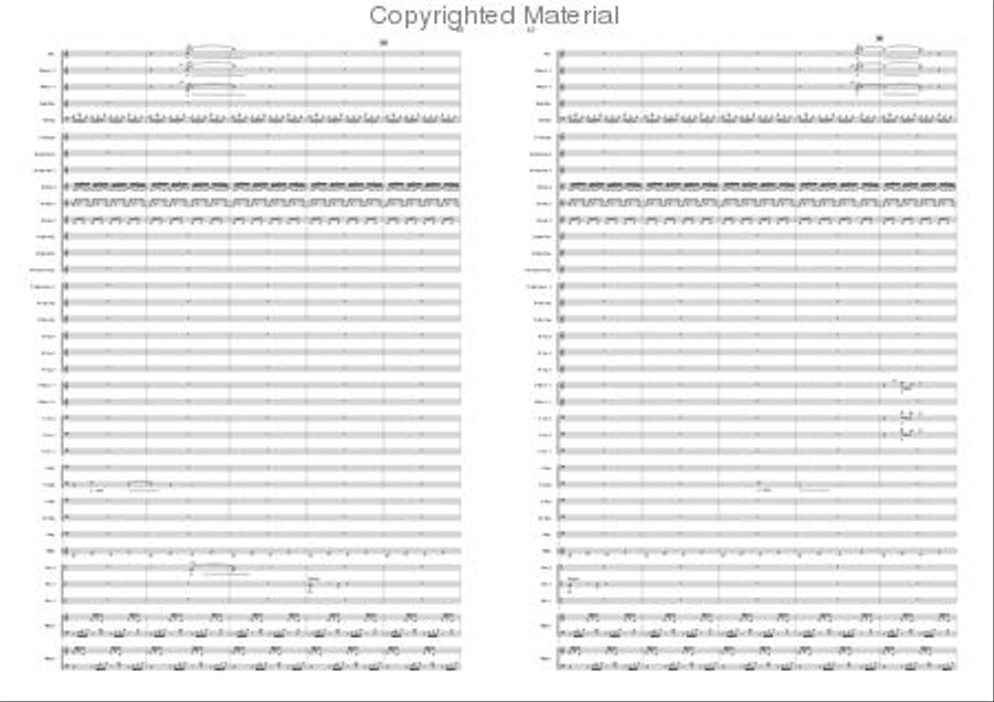 Variations on a Pentatonic Theme Concert Band scores gallery preview page 6