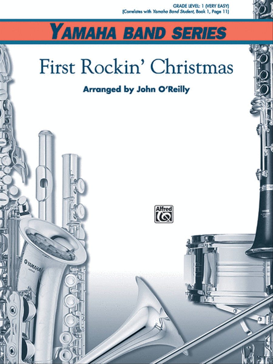 First Rockin' Christmas First Rockin' Christmas Concert Band scores gallery preview page 1
