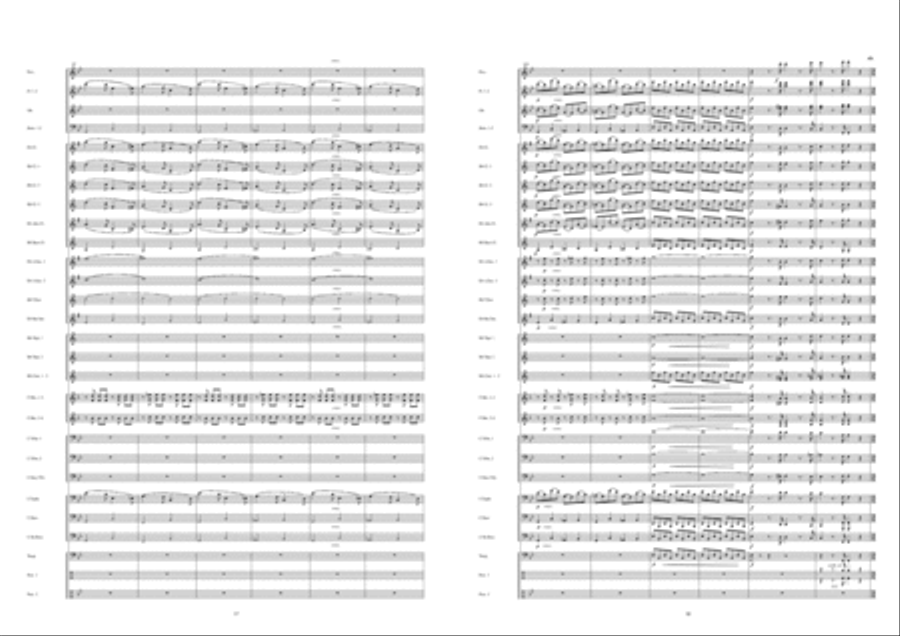 Viva Verdi Fanfare Band scores gallery preview page 10