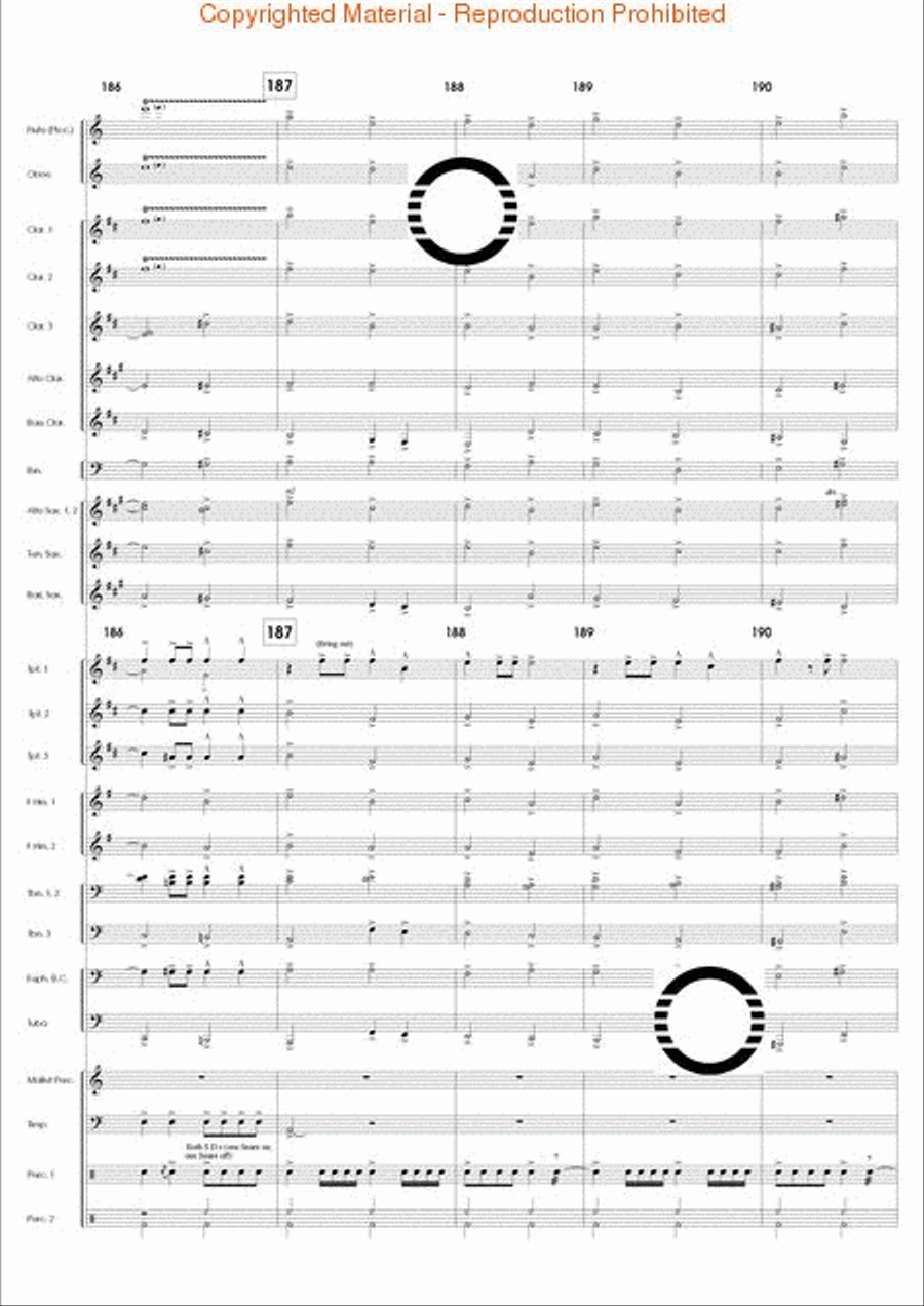 Black Granite III Black Granite III Concert Band scores gallery preview page 39