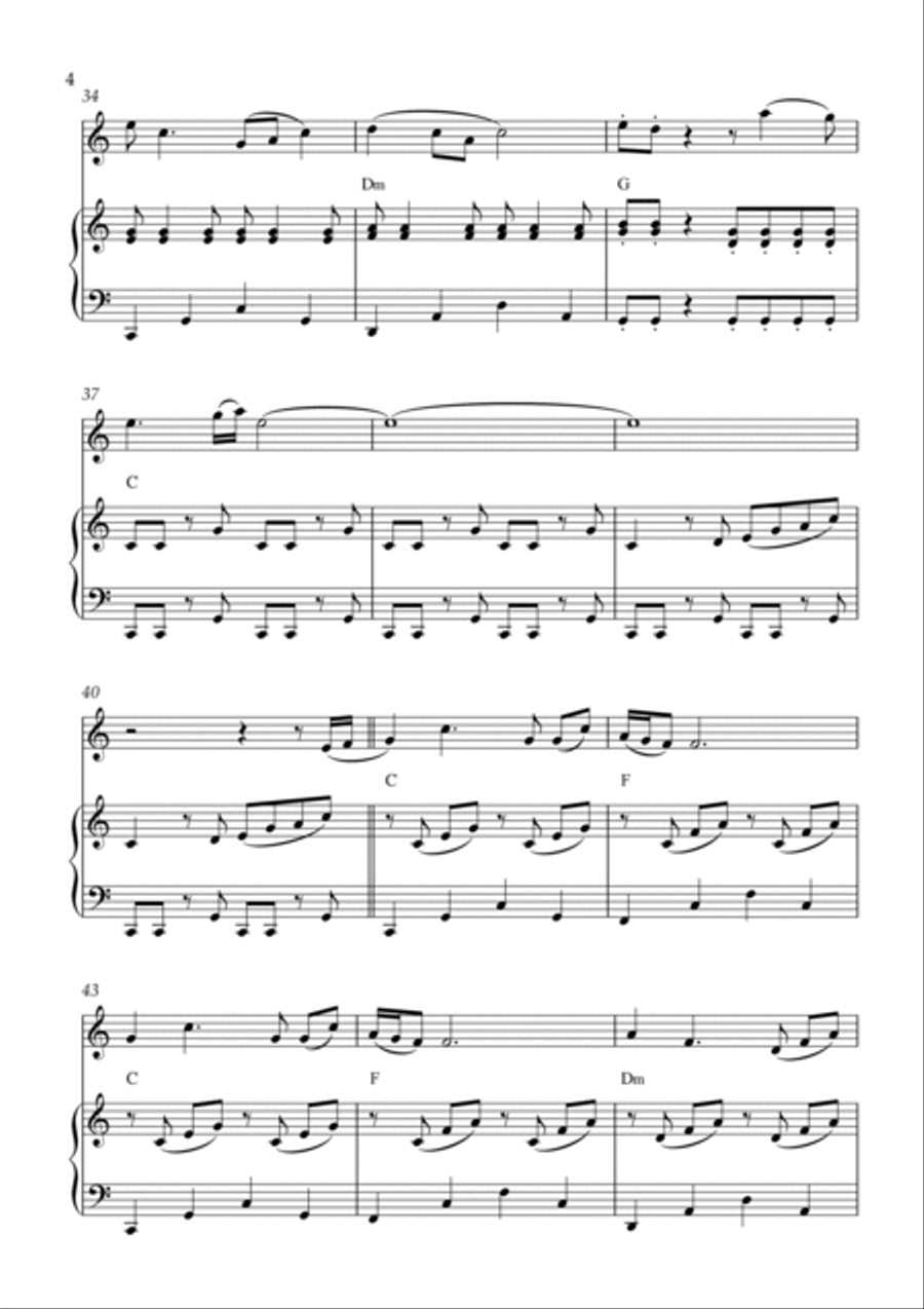 My Girl Violin Solo scores gallery preview page 4