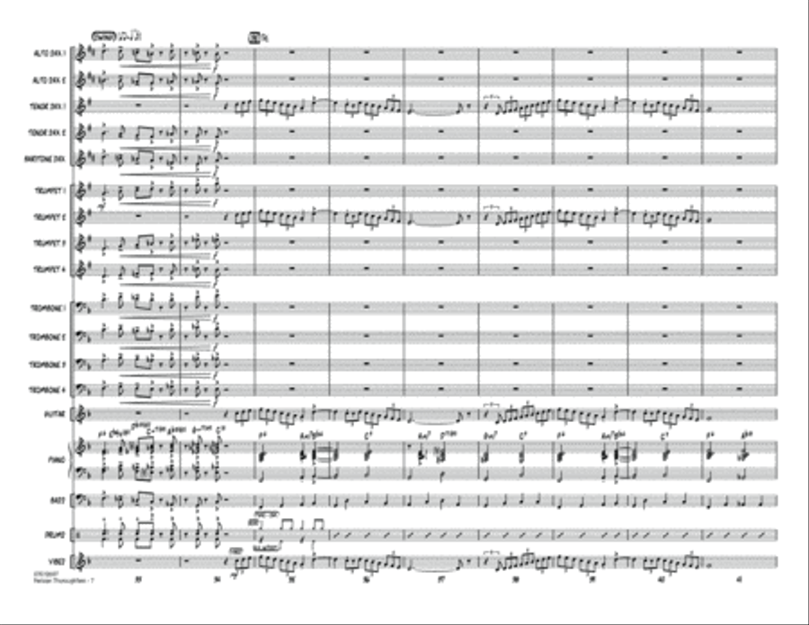 Parisian Thoroughfare - Conductor Score (Full Score) Jazz Ensemble scores gallery preview page 6