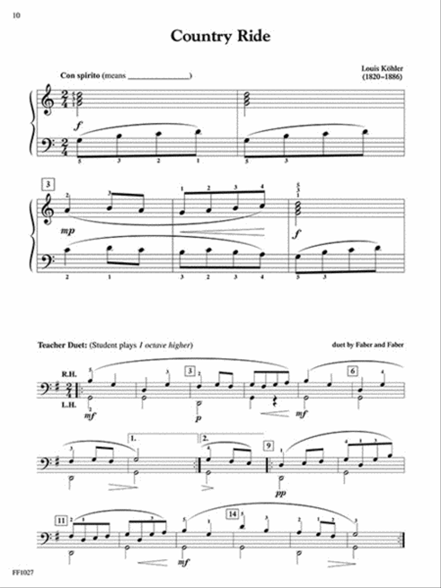 Preparatory Piano Literature Piano Method scores gallery preview page 3