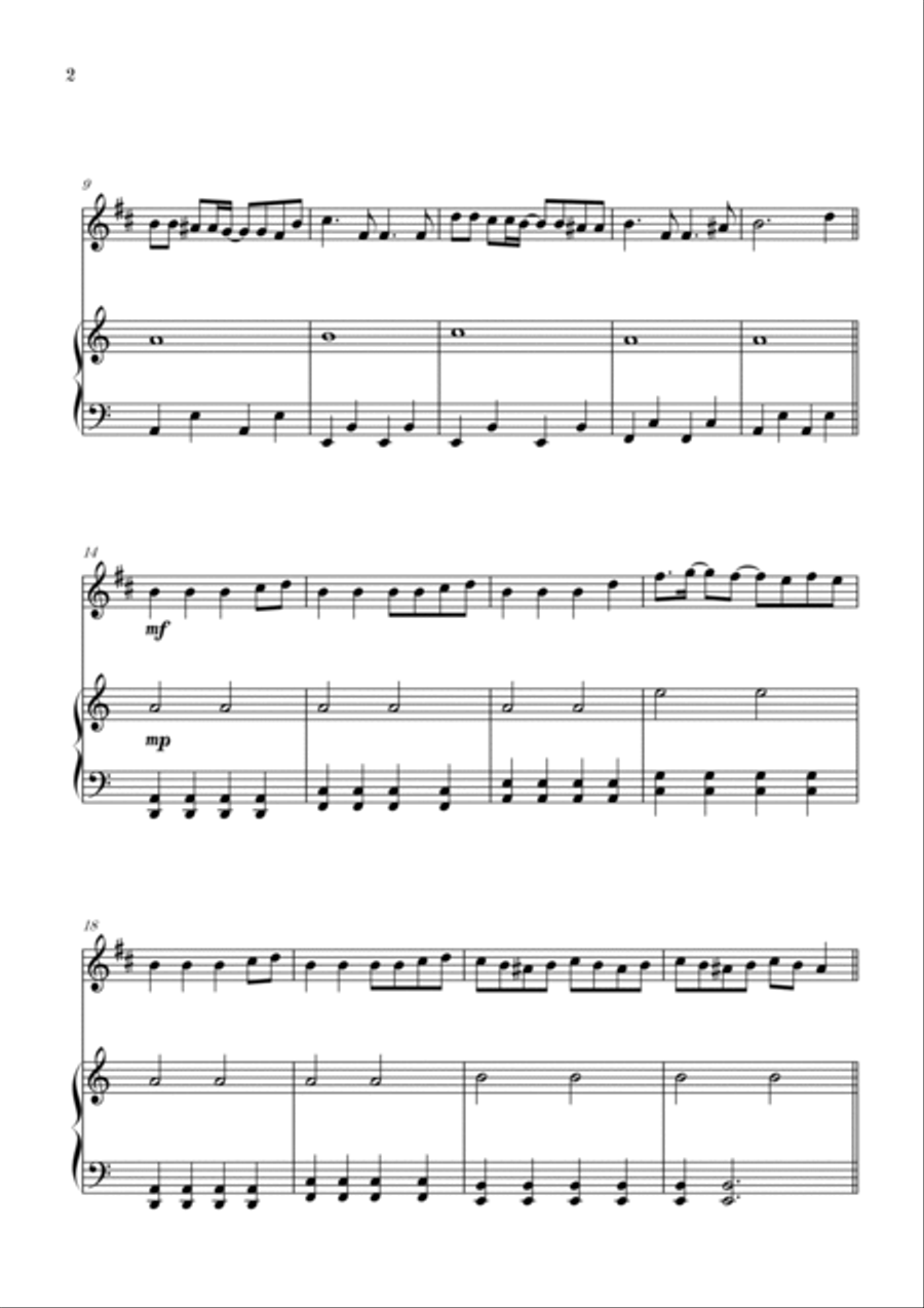 Bloody Mary B-Flat Clarinet scores gallery preview page 2