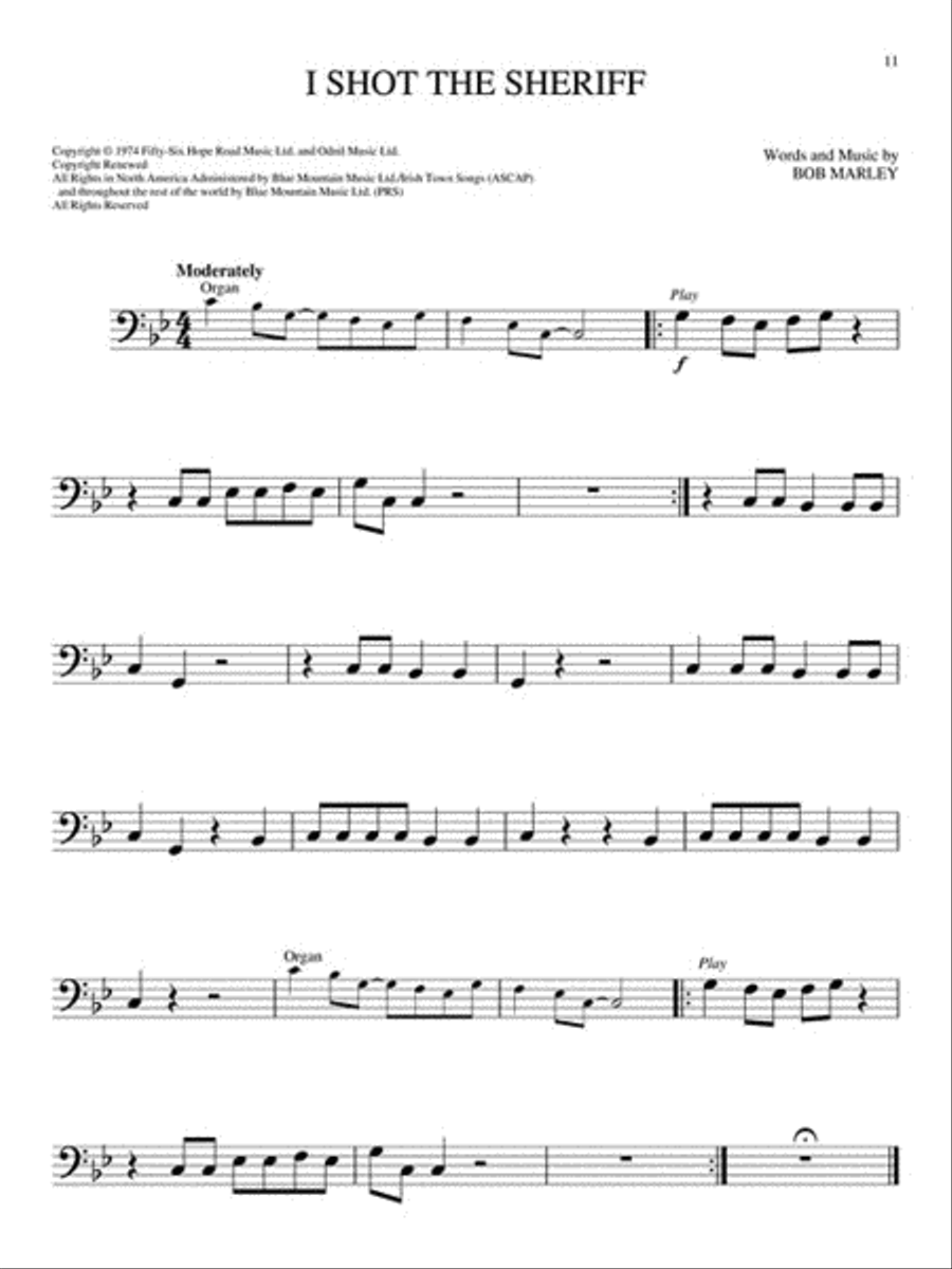 Classic Rock - 10 Monumental Hits Trombone Solo scores gallery preview page 3