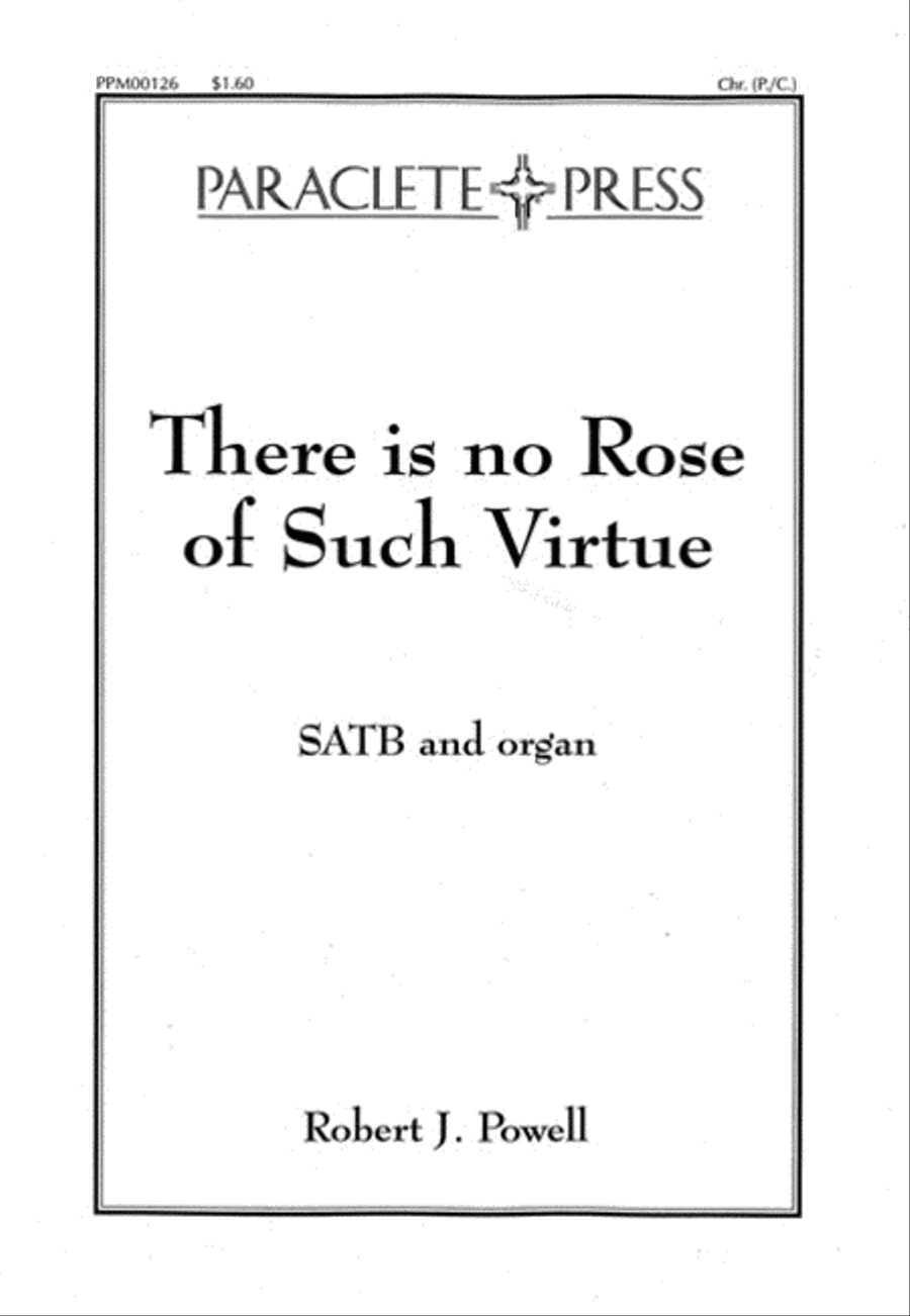 There is No Rose of Such Virtue 4-Part scores gallery preview page 1