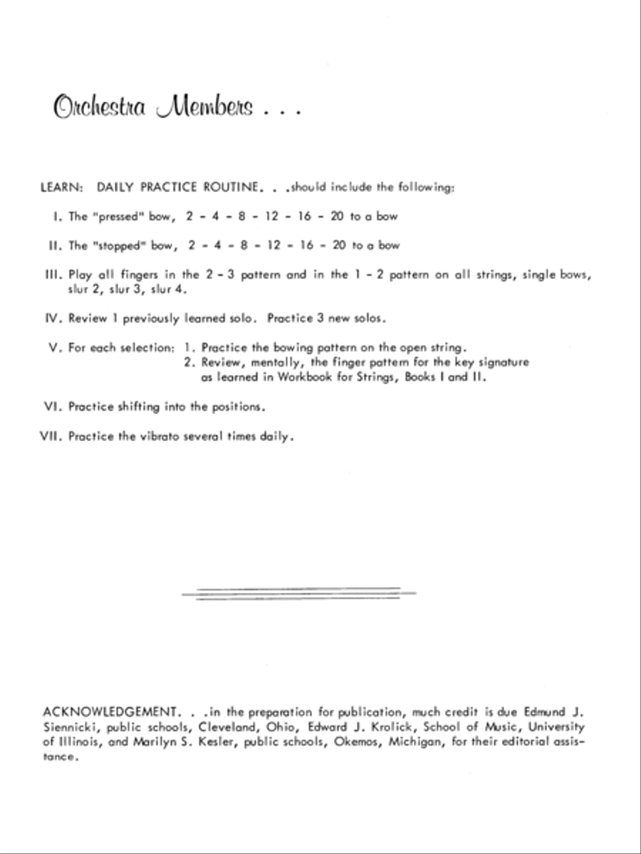 Solo Time for Strings, Book 3 Chamber Orchestra scores gallery preview page 6