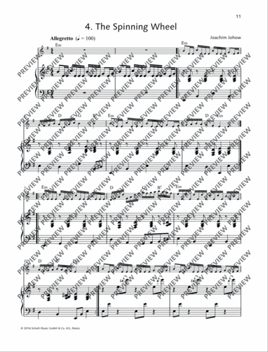 The Spinning Wheel The Spinning Wheel Violin Solo scores gallery preview page 2