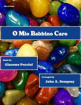 Book cover for O Mio Babbino Caro (Oboe and Piano)