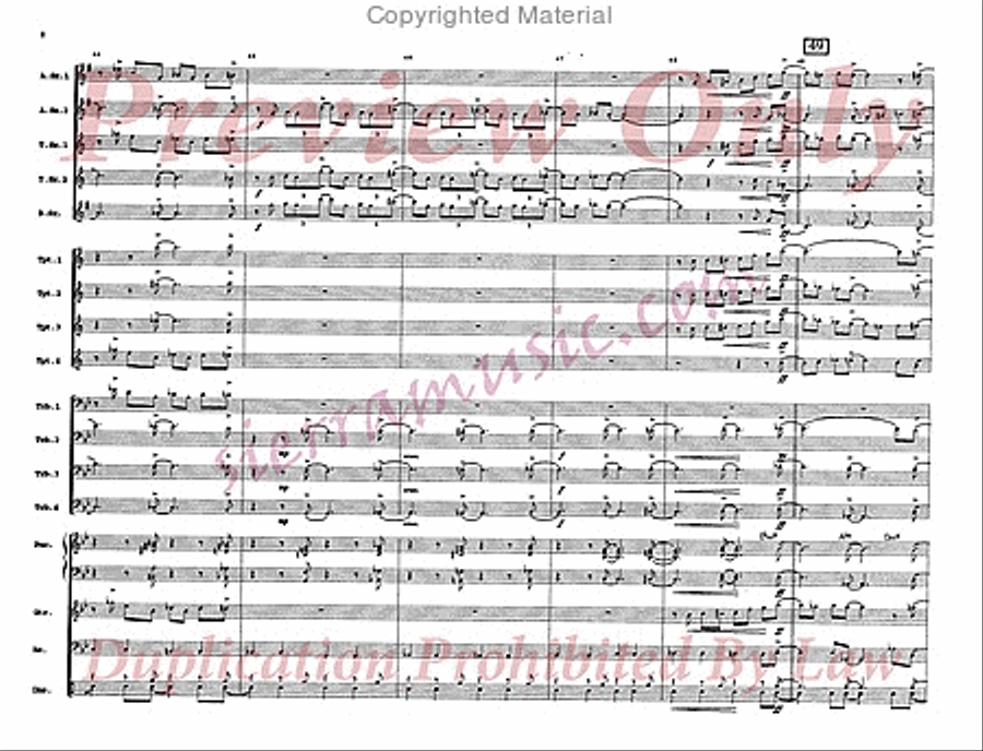 Keystone Shuffle Big Band scores gallery preview page 9