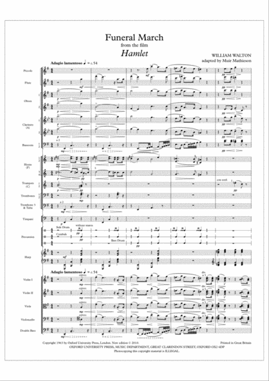 Film Suites Film Suites Orchestra scores gallery preview page 2