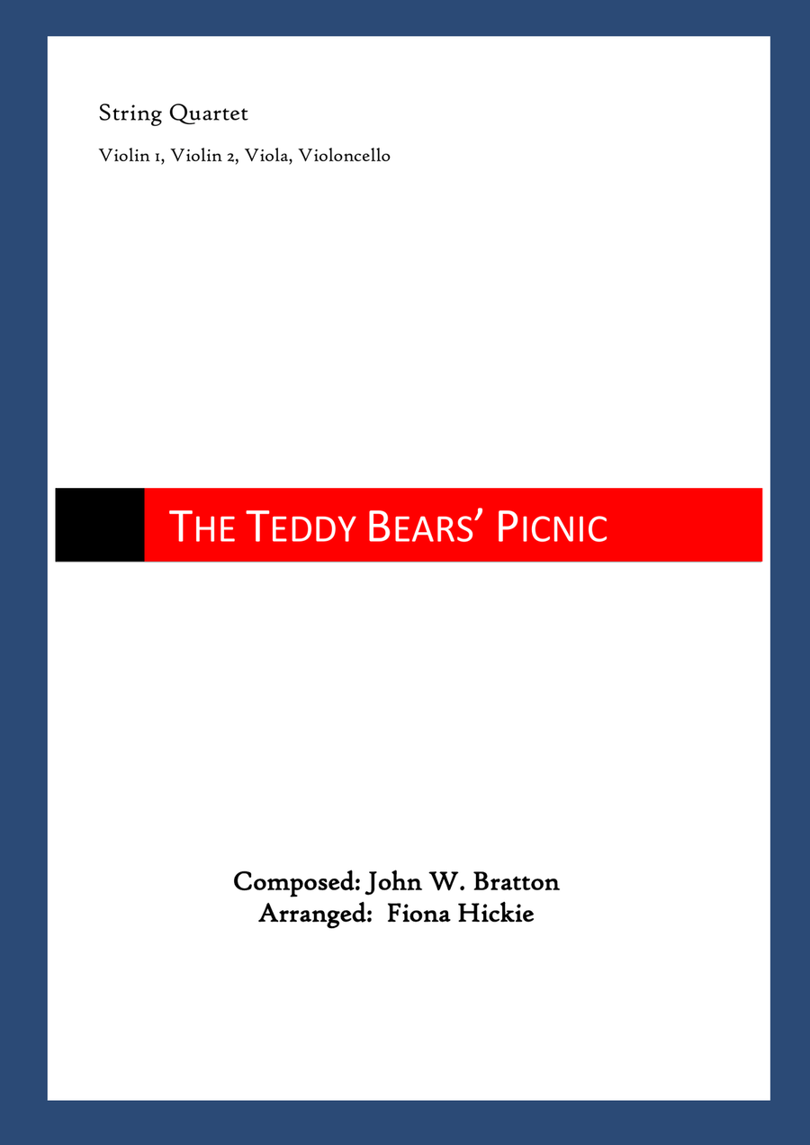 The Teddy Bears' Picnic String Quartet scores gallery preview page 1