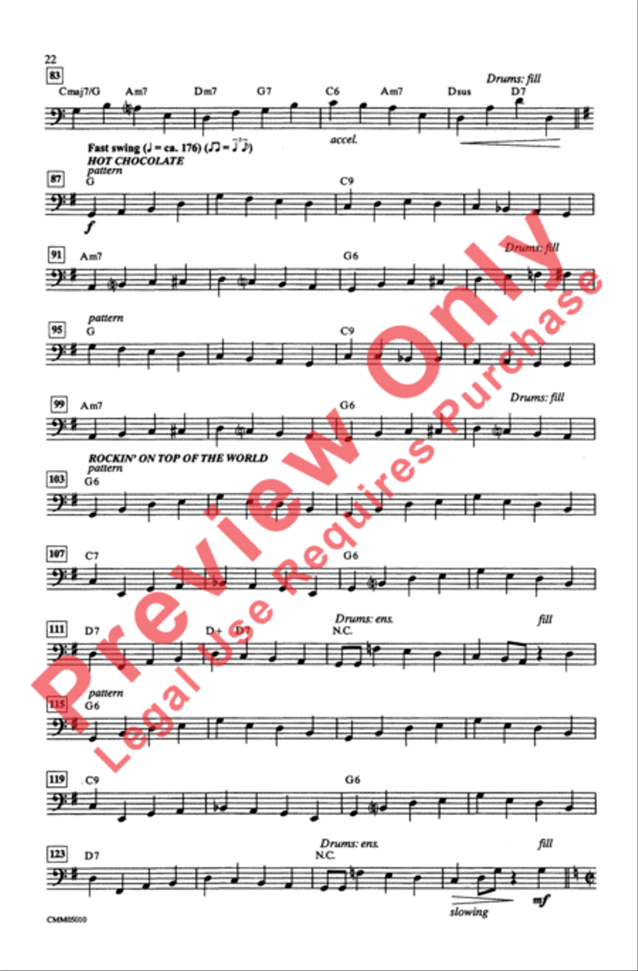 The Polar Express: A Choral Medley 3-Part scores gallery preview page 22