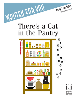Book cover for There's a Cat in the Pantry