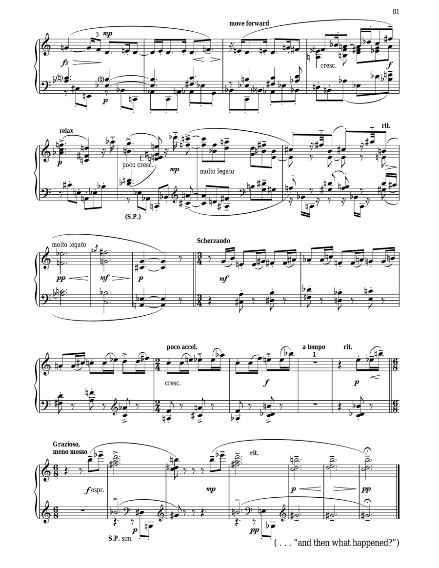 Nine New Bagatelles Nine New Bagatelles Piano Solo scores gallery preview page 2