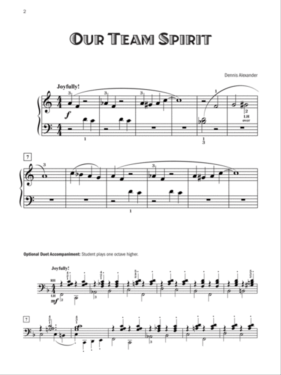 Five-Star Solos, Book 2 Easy Piano scores gallery preview page 2