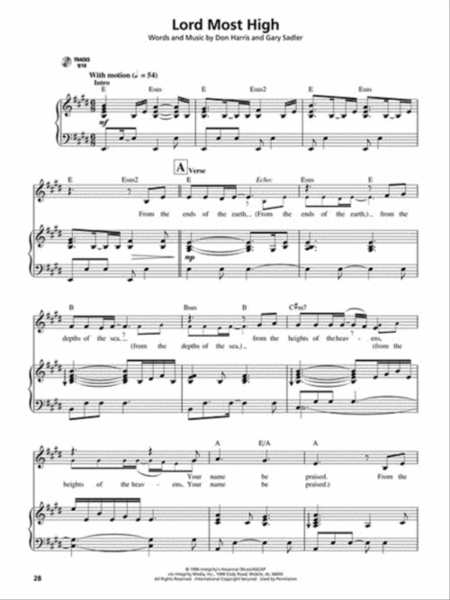 He Is Exalted - Keyboard Edition Piano scores gallery preview page 3