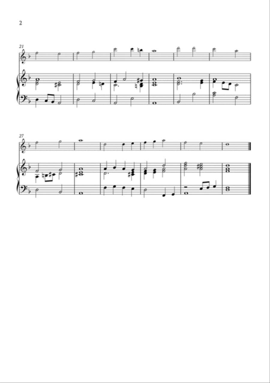 Jesus, Lover of my Soul Flute Solo scores gallery preview page 2