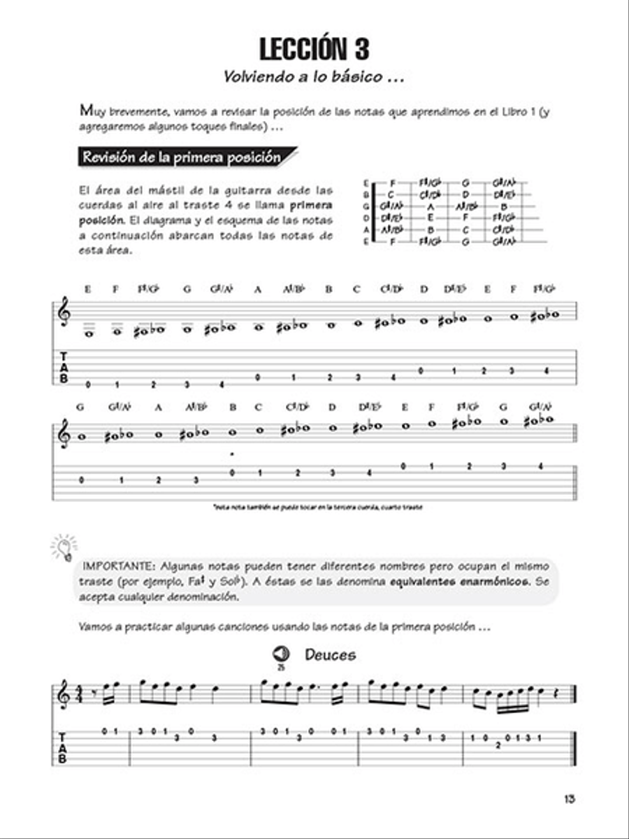 FastTrack Guitar Method – Spanish Edition – Book 2 Guitar scores gallery preview page 3