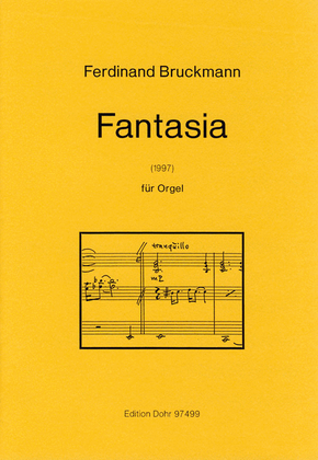 Book cover for Fantasia für Orgel (1997)