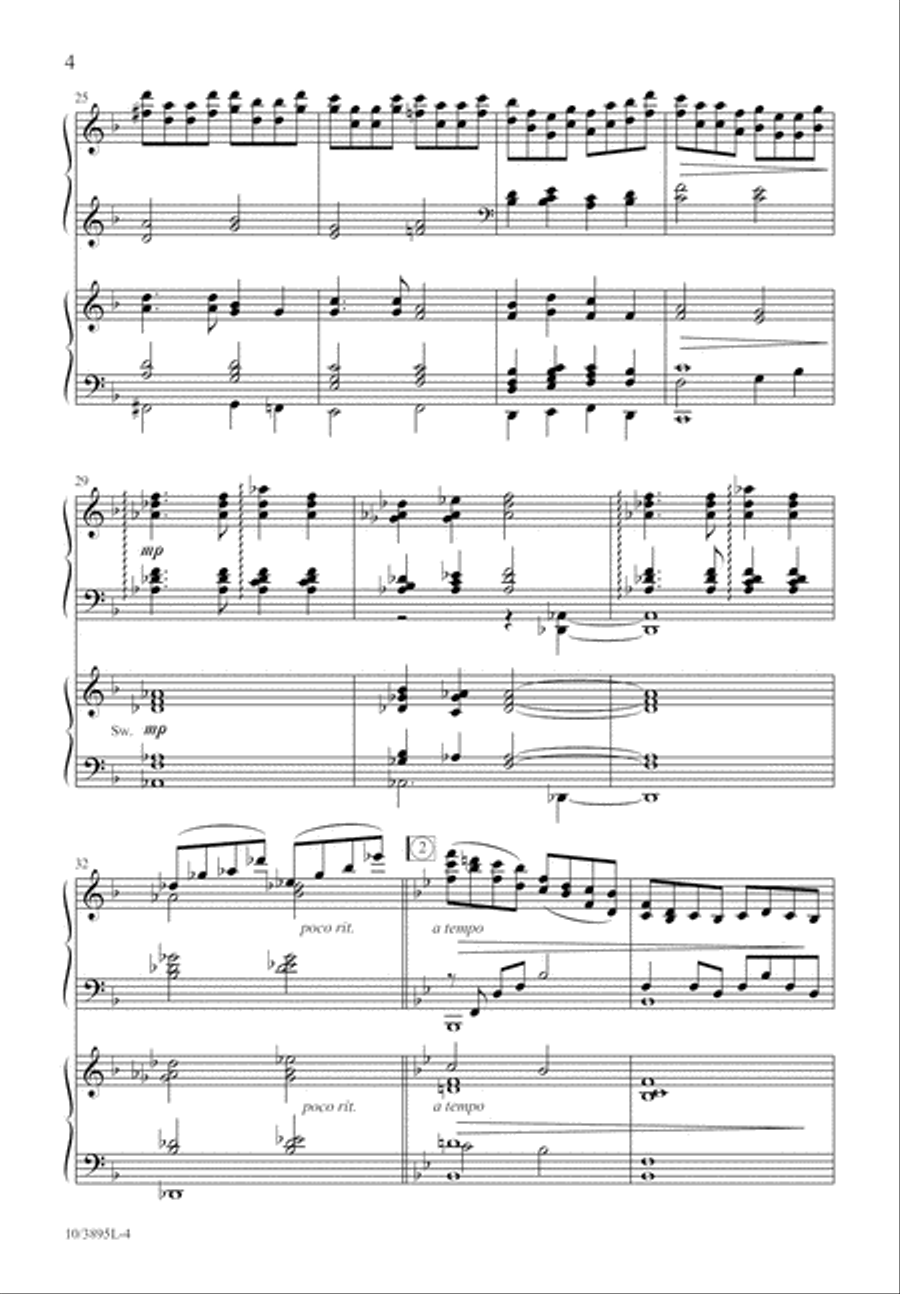 Raise the Song of Harvest Home 4-Part scores gallery preview page 5