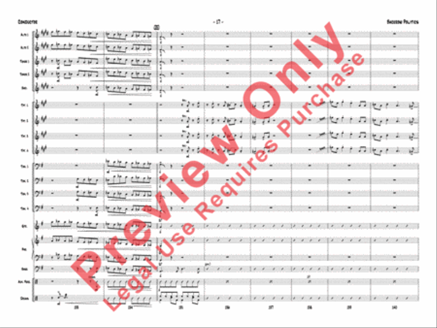 Backrow Politics Backrow Politics Jazz Ensemble scores gallery preview page 20