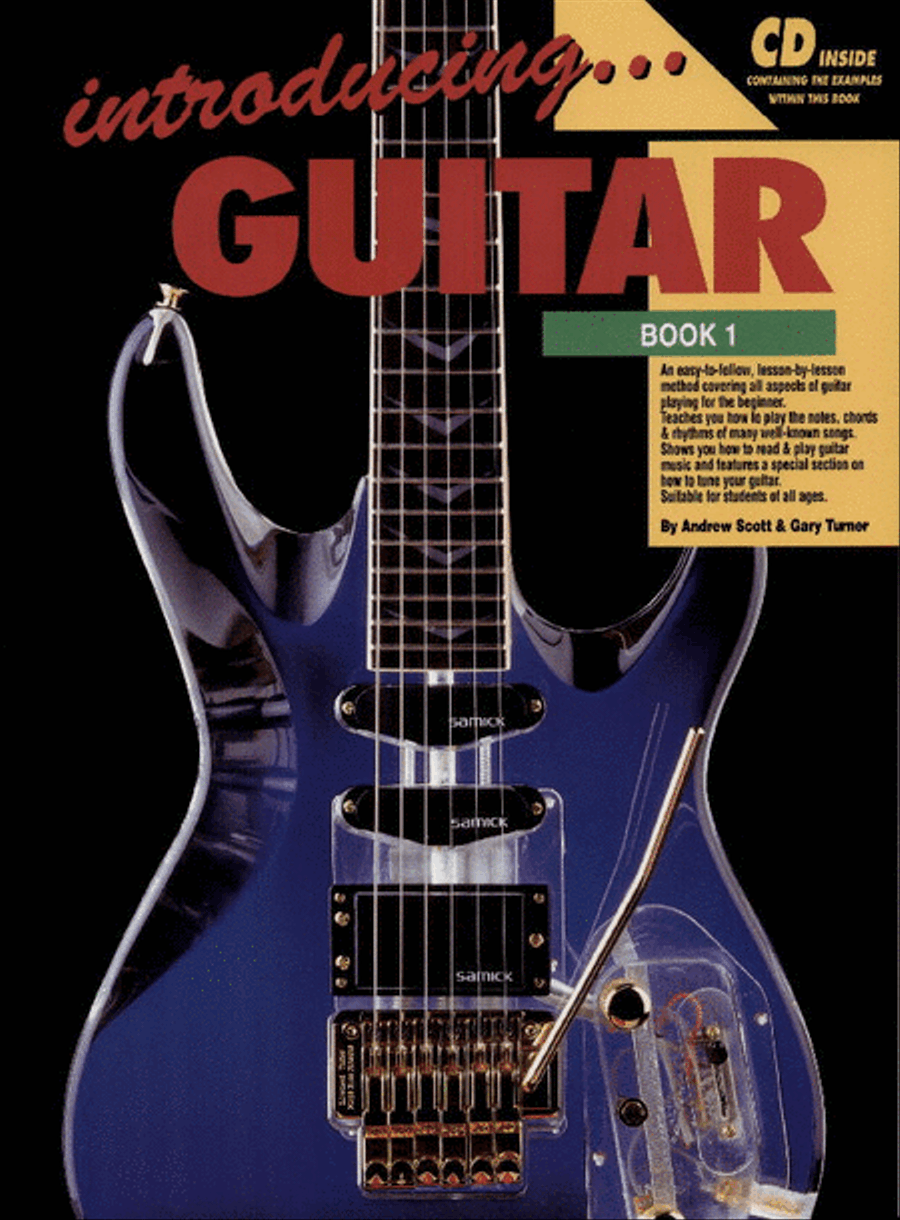 Progressive Introducing Guitar Book 1 (Book and online audio) Guitar scores gallery preview page 1