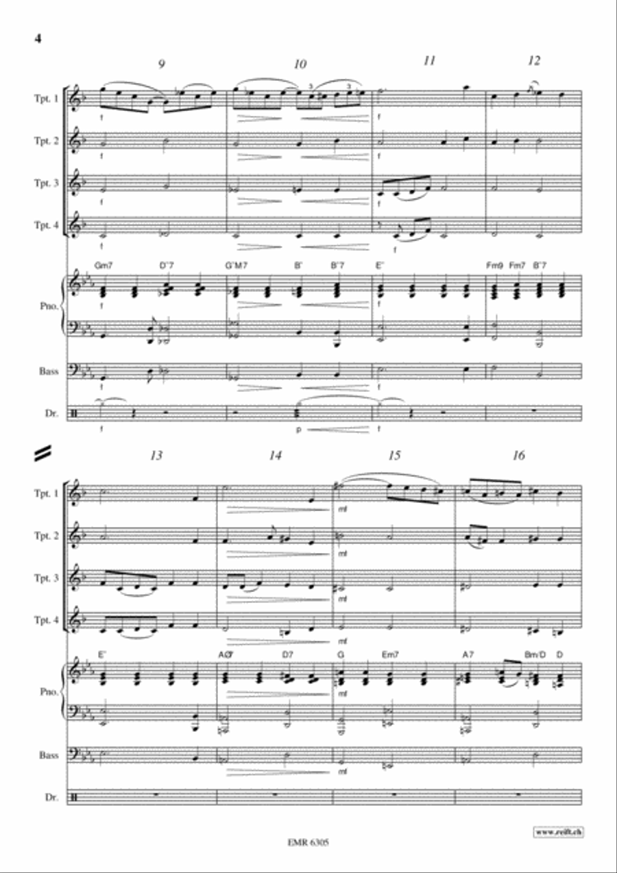 Bess, You Is My Woman Now Trumpet scores gallery preview page 4
